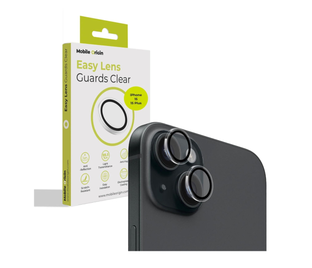 Mobile Origin Easy Lens guards do iPhone 15 / 15 Plus clear - 1363070 - zdjęcie